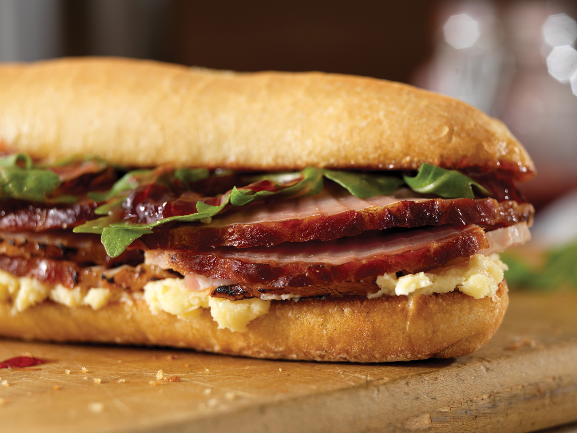 Ham Baguette with Cheese Butter Pork Recipes Pork Be Inspired