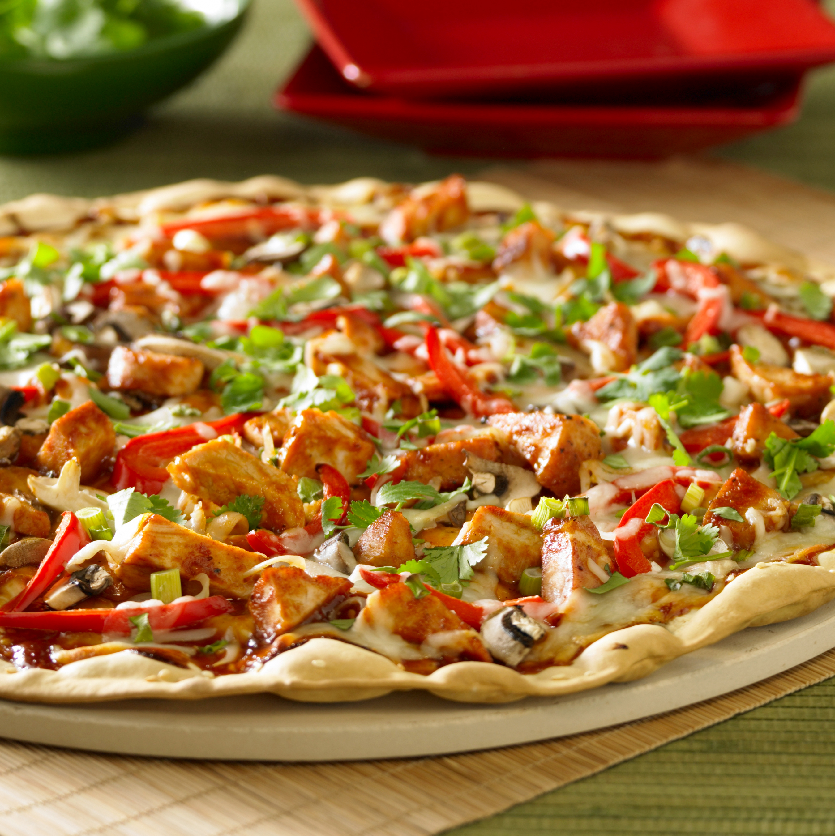 Crispy Oriental Pizza Pork Recipes Pork Be Inspired